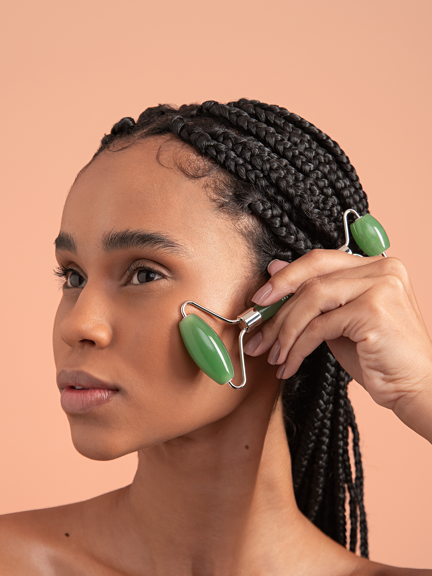 The De-Puffing Jade Facial Roller