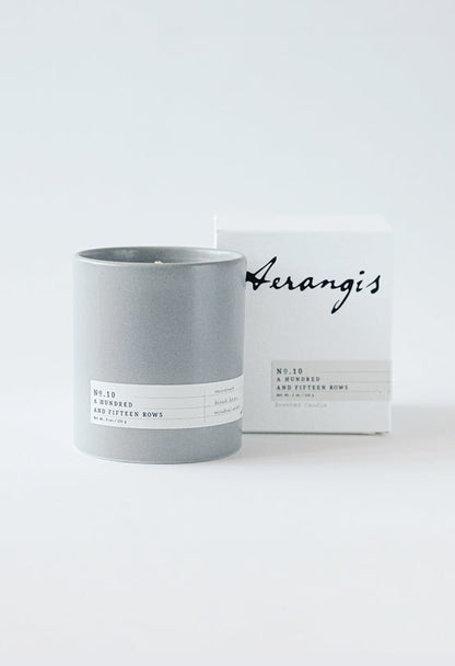 Aerangis No. 10 A Hundred and Fifteen Rows Candle