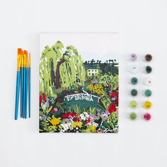 Spring Garden by Hebe Studio Paint by Numbers Framed Mini