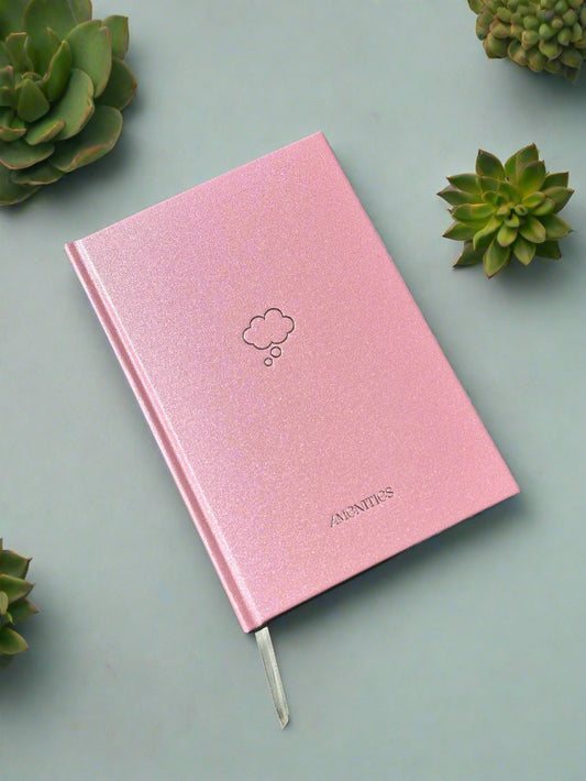 The Shimmer Notebook - Pixie Pink