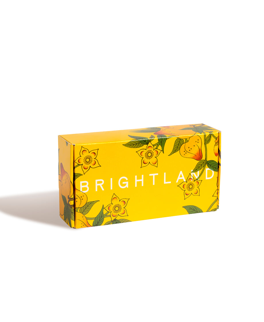 Brightland olive oils and vinegars. The Mini Essentials box