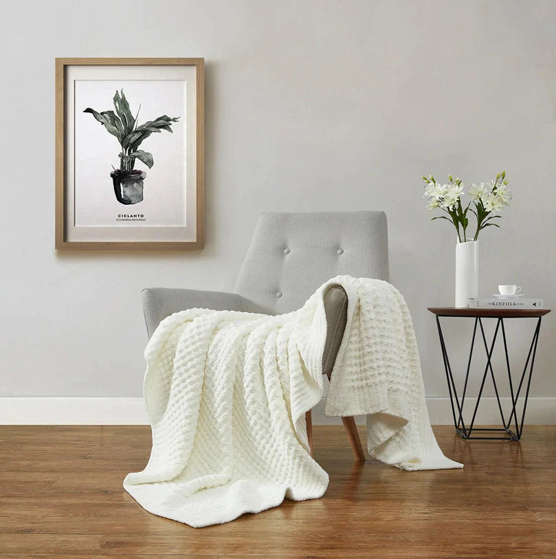 Sunday Citizen Waffle Lightweight Throw