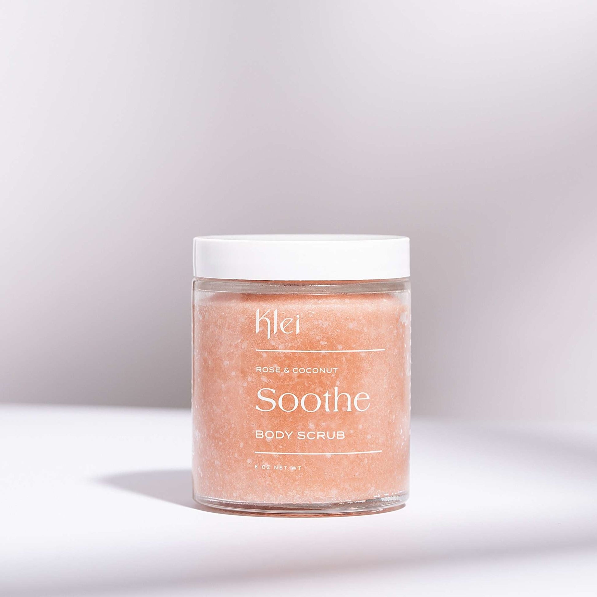 Klei Soothe Rose & Coconut Body Scrub