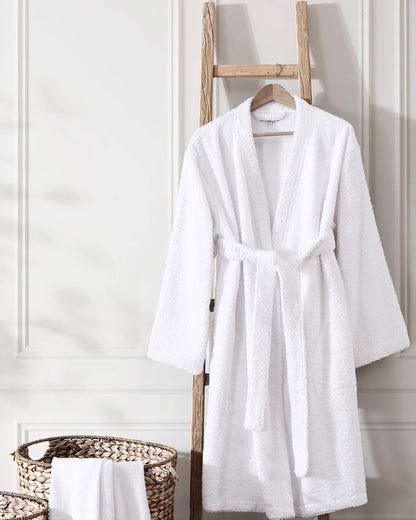 Sunday Citizen Cascais Bath Robe white color