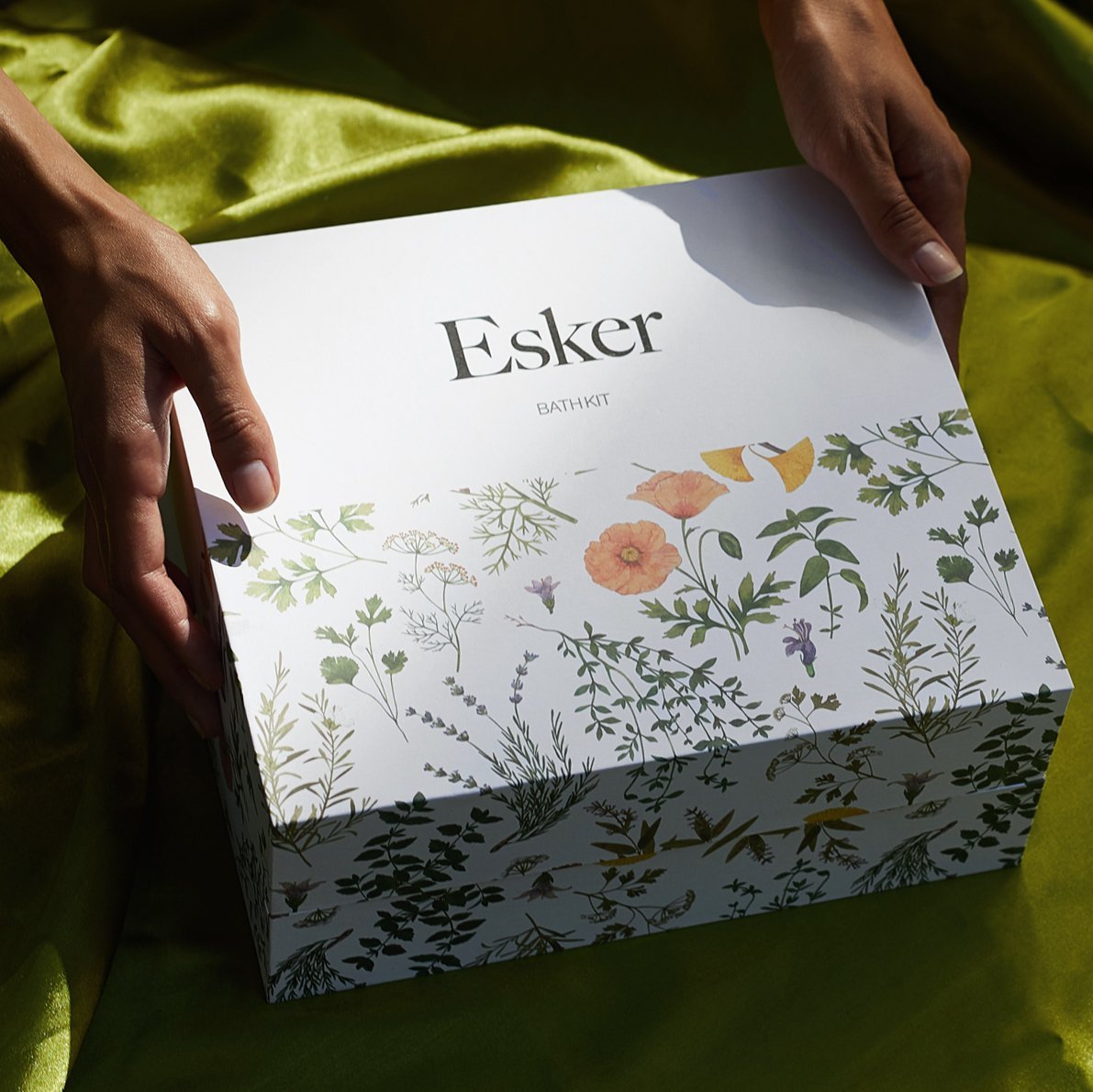 Esker Firming Bath Kit box